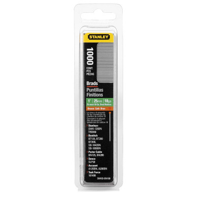CLOUS 12MM - BOITE DE 1000 PIÈCES STANLEY 1-SWK-BN050T