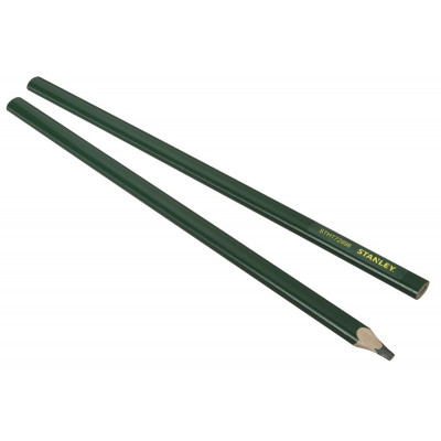 CRAYON DE MAÇON 30CM - CORPS VERT STANLEY STHT1-72998