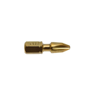 Makita B-28341 Embouts courts 25 mm Impact Gold Torsion PHILLIPS (PH) Hexa 1/4''