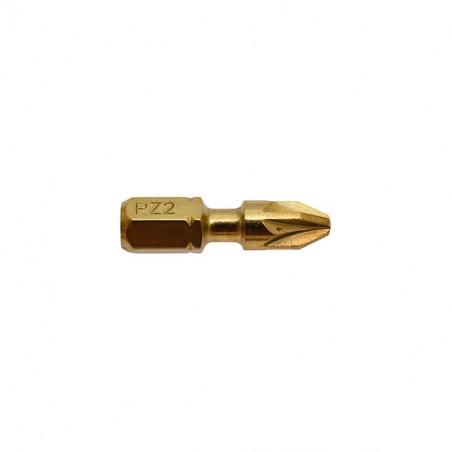 Makita B-28444 Embouts courts 25 mm Impact Gold Torsion POZIDRIV (Pz) Hexa 1/4''