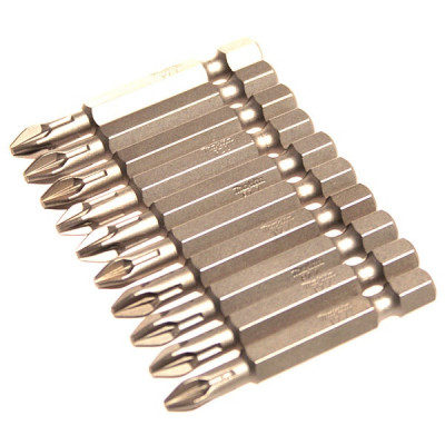 Makita P-06149 Embouts longs 50 mm POZIDRIV (Pz) Hexa 1/4''