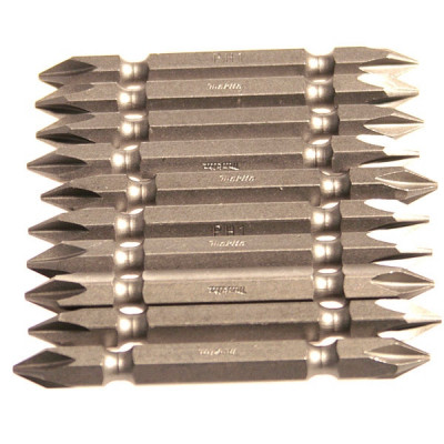 Makita P-20812 Embouts doubles PHILLIPS (Ph) Hexa 1/4'' Forme ''NZ''