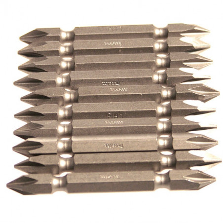 Makita 798311-2 Embouts doubles PHILLIPS (Ph) Hexa 1/4'' Forme ''NZ''