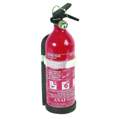 Extincteur homologue pression permanente à poudre - 1kg - Sodise | 16454