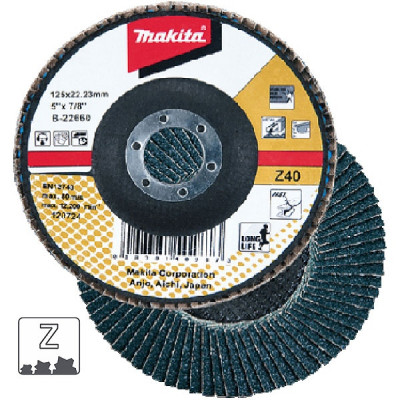 Makita B-22735 Plateaux à lamelles premium Zirconium bombé