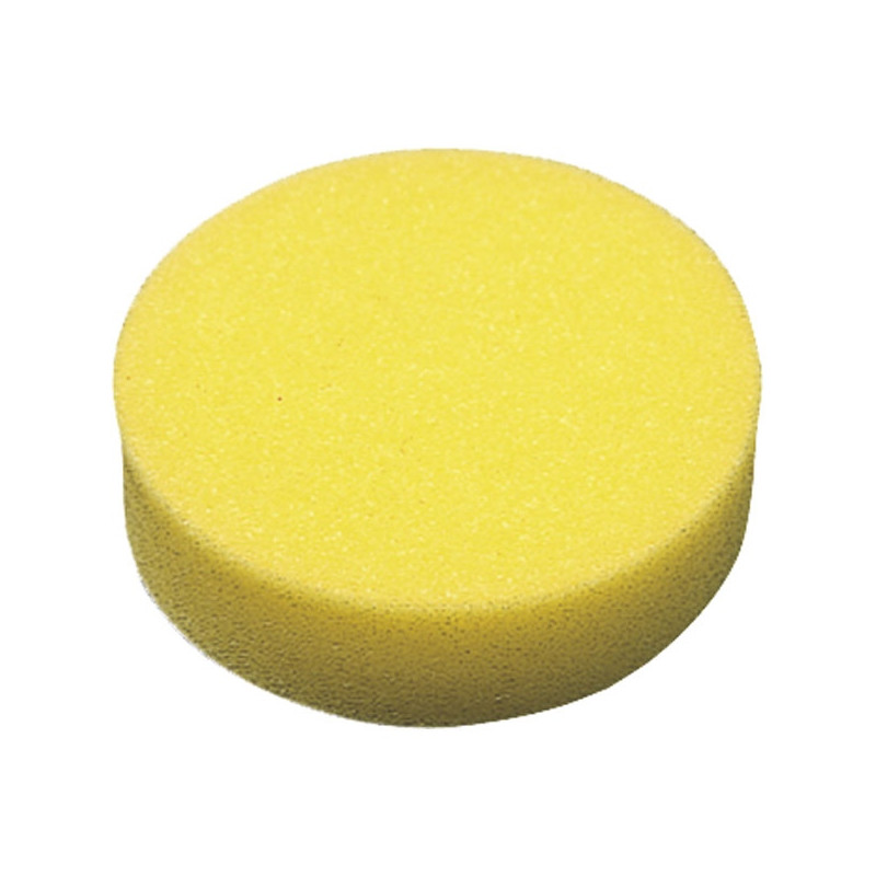 Makita 794558-6 Eponge à polir (Jaune) auto-agrippante pour ponceuses