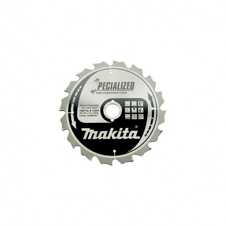 Makita B-27246 Lames carbures ''Specialized'' Construction, pour scies circulaires
