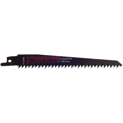 Makita P-47086 Lame à coupe rapide et droite pour bois, PVC, plastiques (6 à 100 mm) forme C