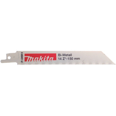 Makita P-04927 Lames Bi-Métal flexibles pour acier et Inox (2,5 à 3,5 mm) et métaux non ferreux