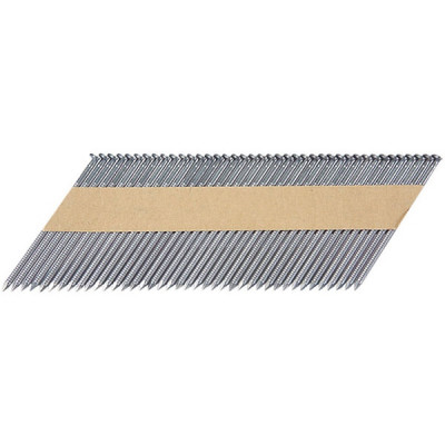 Makita F-30566 Clous 34° tête D lisses en bandes collées, pour cloueurs pneumatiques et à gaz