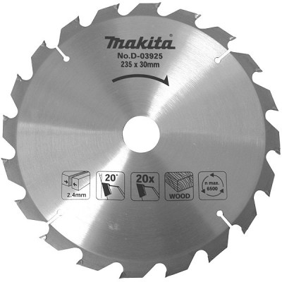 Makita D-29050 Lames carbure standard bois, pour scies circulaires