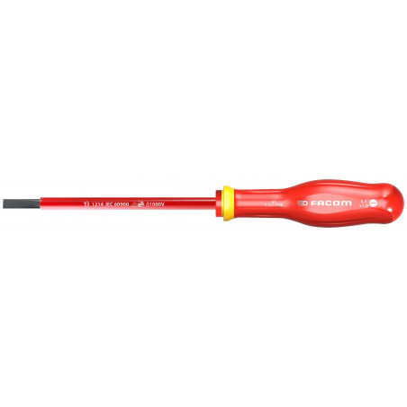 Tournevis Protwist plat 12x250 isolé 1000V Facom | AT12X250VE