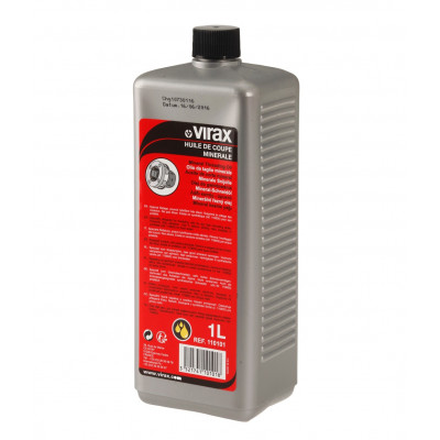 Huile de coupe minerale - bidon 1 l Virax | 110101