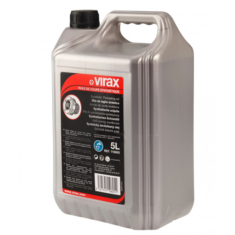 Huile de coupe synthetique - bidon 5 l Virax | 110605