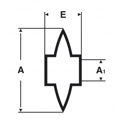 5 lames cuivre pvc p/ ebavureur 221261 Virax | 221265