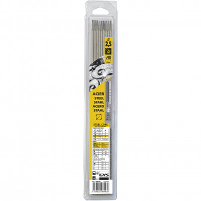 GYS Saldatrice Inverter MMA Gysmi 130P 130A Con Valigetta - 029972 - Per Elettrodi Rutilici, Basici, Inox, Ghisa - Leggera E Compatta