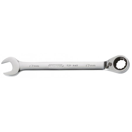 Clé mixte à cliquet reversible GEARplus , 72 dents 9 mm - KS Tools | 503.4609