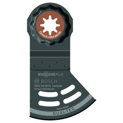 Lame de scie Dual-Tec PAYZ 53 mm MT4 Carbide RIFF Starlock Plus Joints et matériaux abrasifs Bosch Professional | 2608664209