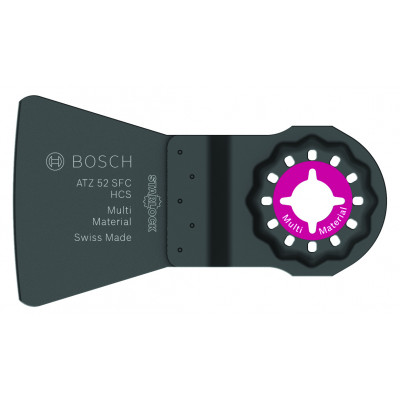 Spatule en acier et carbone Starlock ATZ 52 SFC, souple, divers matériaux - qté 10 Bosch Professional | 2608664488