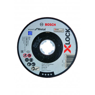 Disques à tronçonner X-LOCK 115 x 2,5 ACIER DEPORTE  Bosch Professional | 2608619253