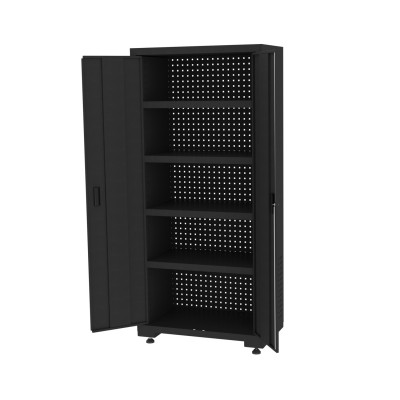 Armoire de rangement haute à 4 étagères, L. 903 x l. 518 x  H. 1950 mm KS Tools | 810.8058