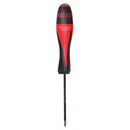 Tournevis ULTIMATEgrip POZIDRIV®, PZ0 - L.75 mm KS Tools | 922.6441