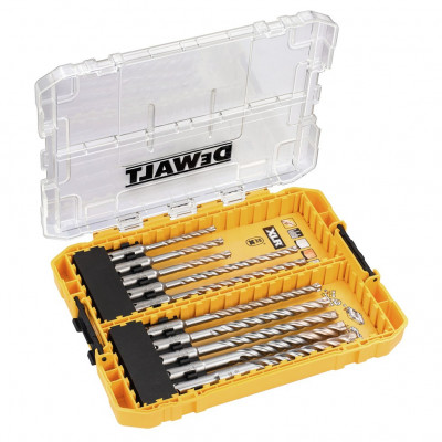 Coffret TOUGHCASE™ béton SDS-Plus 10 pièces Dewalt | DT70752