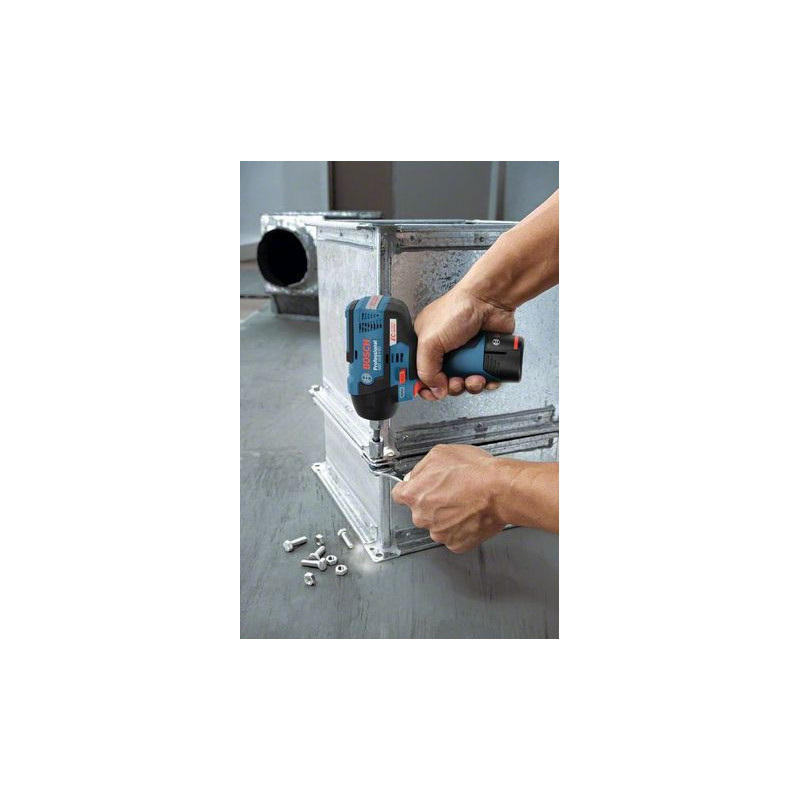 06019E0100 Boulonneuses sans-fil Bosch GDS 10,8 V-EC Professional outils Bosch Bleu