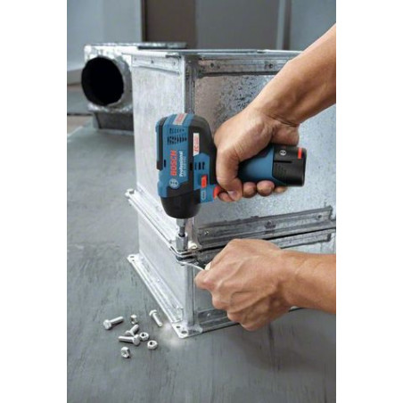 06019E0100 Boulonneuses sans-fil Bosch GDS 10,8 V-EC Professional outils Bosch Bleu
