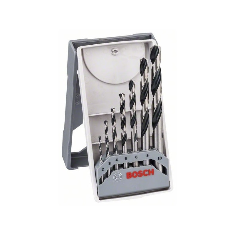 2607017036 Forets à métaux HSS-R, DIN 338, set de 7 pièces Accessoire Bosch pro outils
