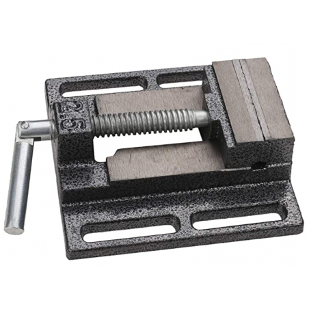 Etau à mors parallèle 63mm, ouverture 50mm pour perceuse sur colonne KS Tools | 500.8455