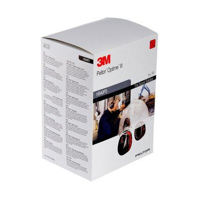 Coquille anti bruit optime 3 + H540P3E-413-SV 3M France | 7000039624