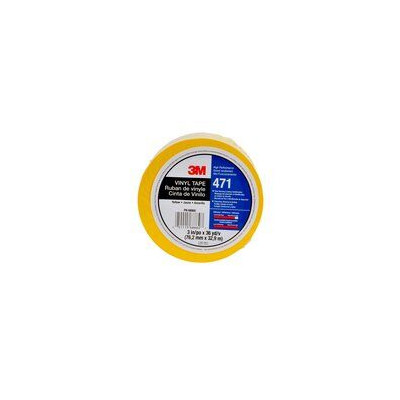 Ruban support vinyle jaune 471J50.12 3M France | 7100044646