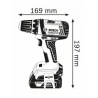 Perceuse visseuse GSR 18-2 LIV - 2 bat. 2Ah Bosch | 06019B7305