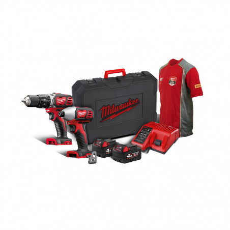 Powerpack 2 outils 18 volts M18 BPP2C-402C Milwaukee | 4933443552
