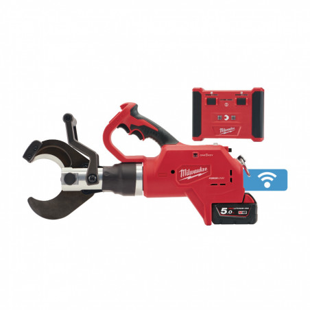 Coupe câble hydraulique 18 volts force logic one key M18 HCC75R-502C Milwaukee | 4933459271