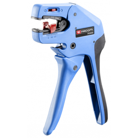 Pince à Dénuder Automatique 3 En 1 - Multifonction, à Sertir - Rouge/noir - Neuf