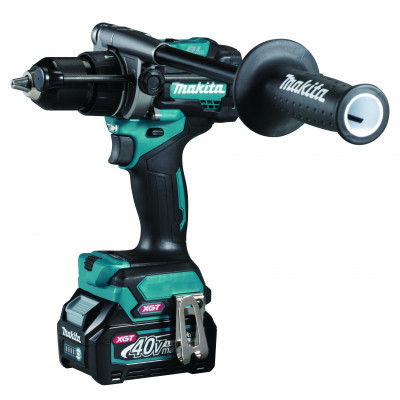 Perceuse visseuse à percussion 40 V max Li-Ion 2,5 Ah XGT Ø 13 mm Makita | HP001GD201