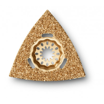 Râpe à concrétion carbure triangulaire Starlock 80mm Fein | 63731001210