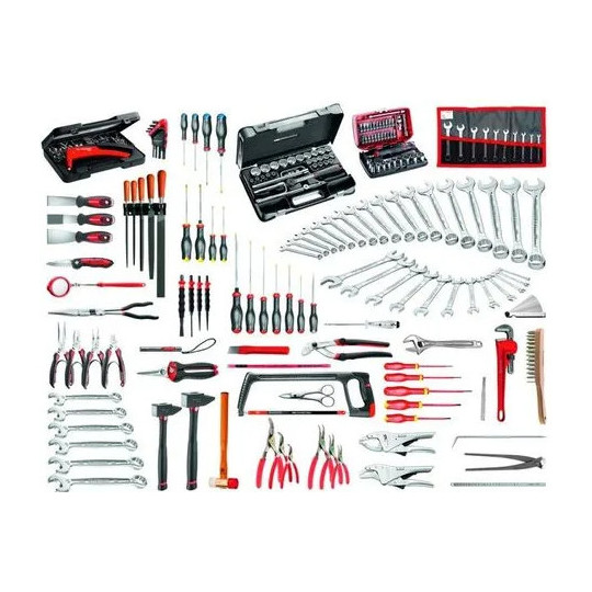 Ensemble D'outils Facom - Acier Chrome Vanadium - Très Peu Servi - Garantie à Vie