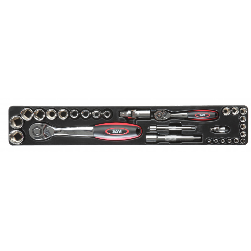 Caisse métal 113 outils SAM | CP-113BOXZ