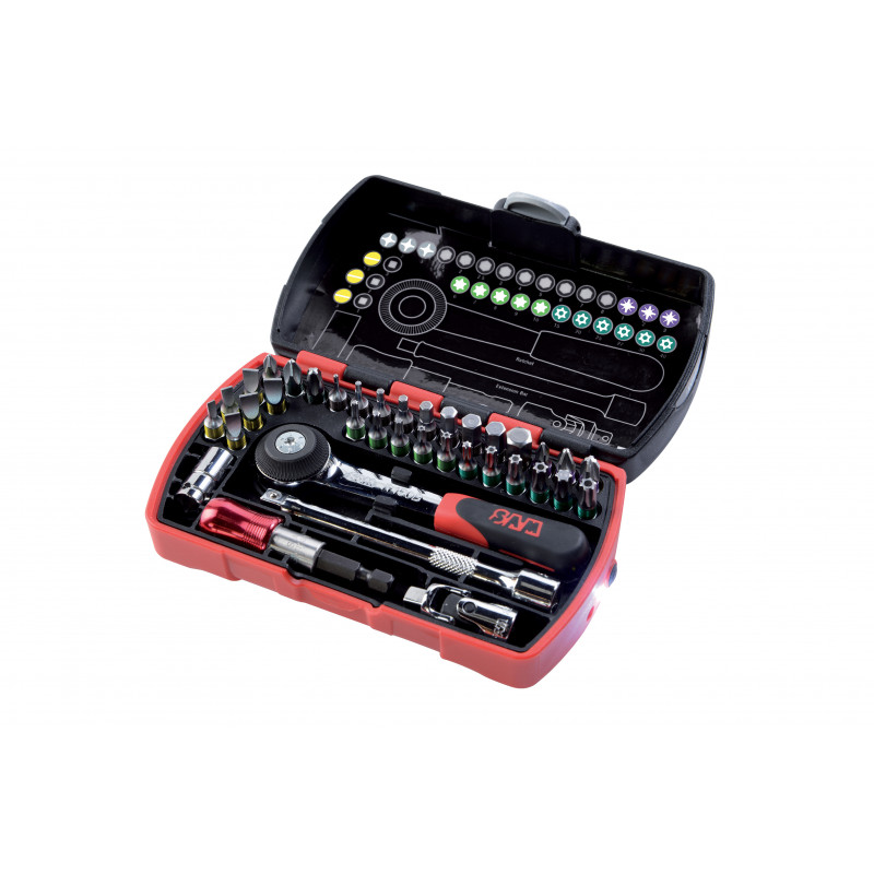 Coffret 36 embouts de vissage SAM | CP-36Z