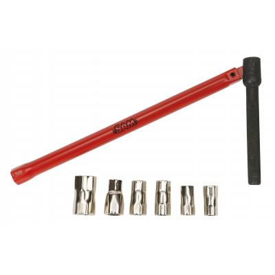 Coffret cle ecrou robinet + 7 embouts SAM | PB-8Z