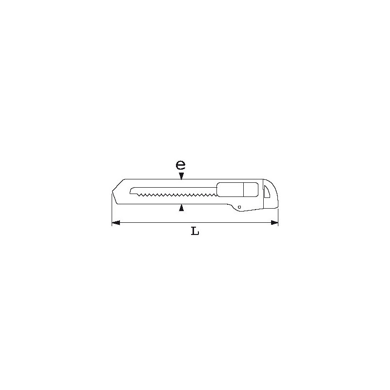Cutter lame 18mm SAM | 378-30Z