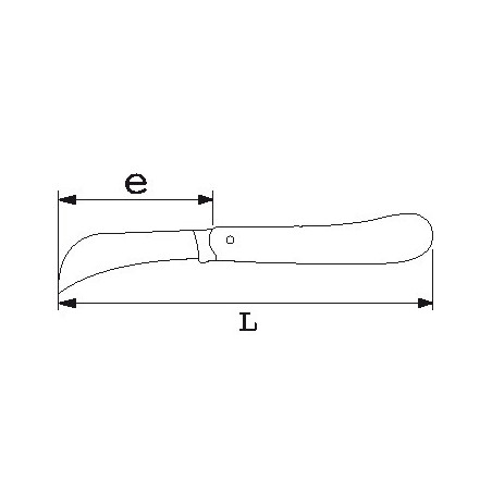 Couteau électricien 2 lames SAM | 371Z