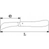Couteau électricien 2 lames SAM | 371Z