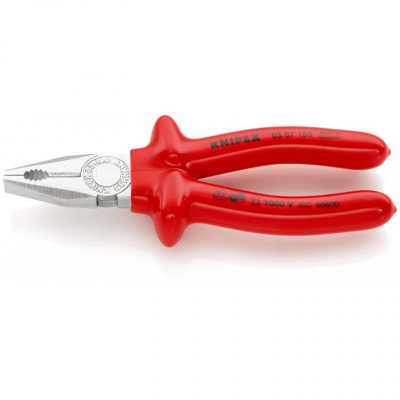 Pince universelle 180 mm chrome Knipex | 03 07 180