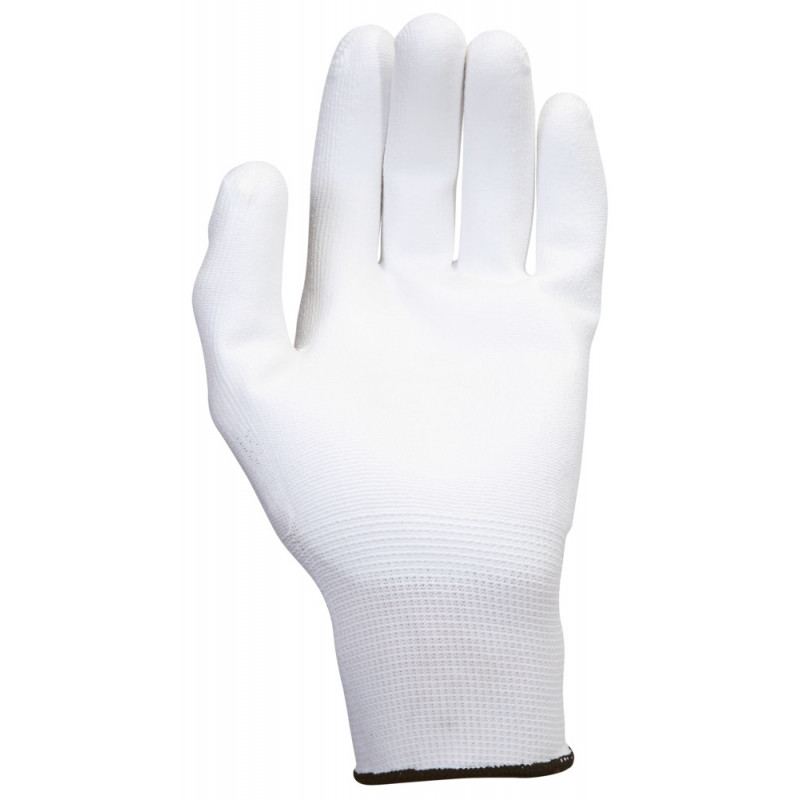 Gants microfibres blancs, T.9, 12 paires KSTools | 310.0310