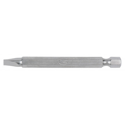 Boîte de 5 embouts de vissage Fente, L.75 mm - 1/4'' - 6,5 mm KSTools | 911.8409