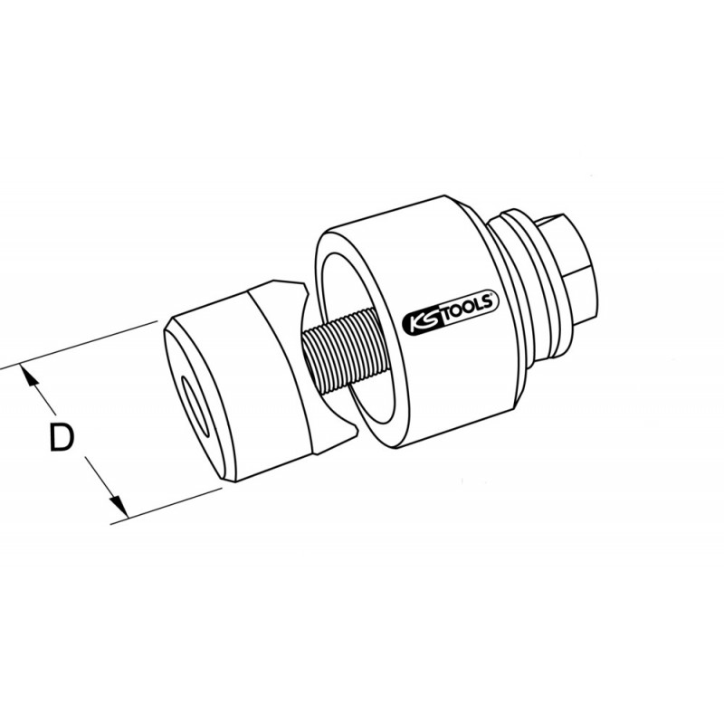 Emporte-pièce, Ø12,5 mm / ISO 12 KSTools | 129.0012